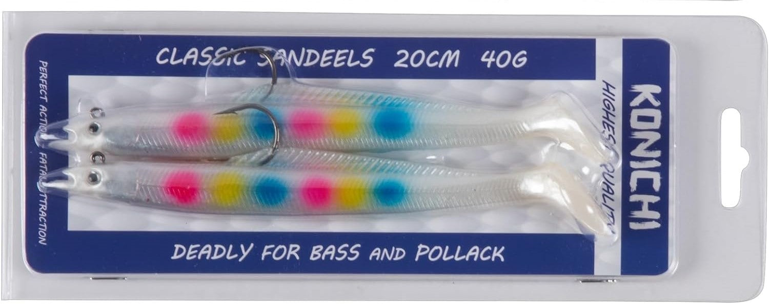 Konichi Classic Sand Eel Fishing Lures