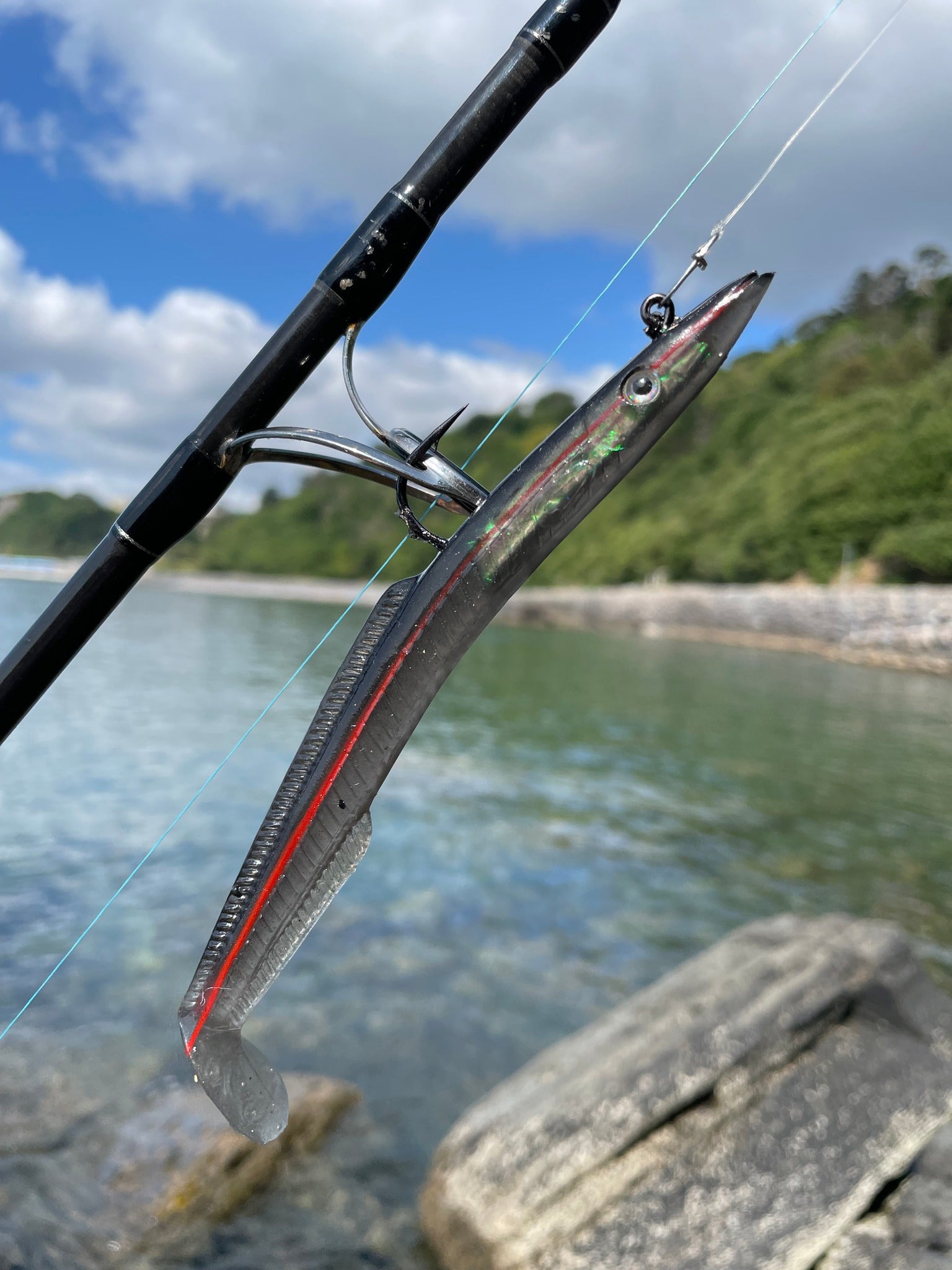 Sidewinder Lures Black Tide Super Stealth Skerries Fishing Lures