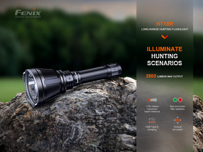 Fenix HT18R Rechargeable Long Range LED Torch