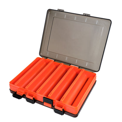 HTO Double Sided Lure Storage Box 14 Compartments