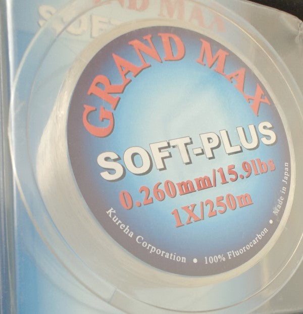 Seaguar Grand Max Soft Plus Flurocarbon Fishing Line 250m Spools