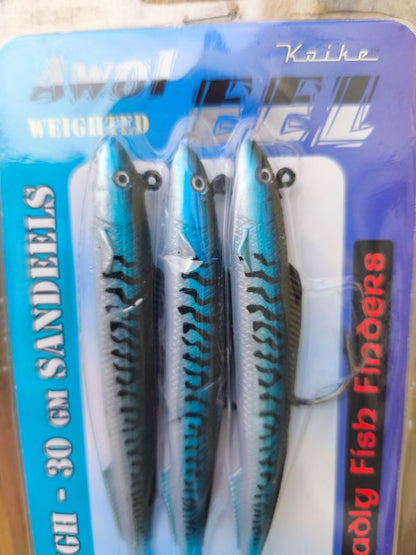 Koike Awol Sandeels Blue Mackerel Colour