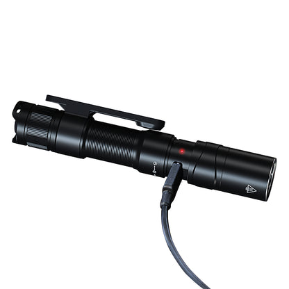 Fenix LD12R 600 Lumens Dual Light Source Rechargeable Torch -  With Magnetic Clip