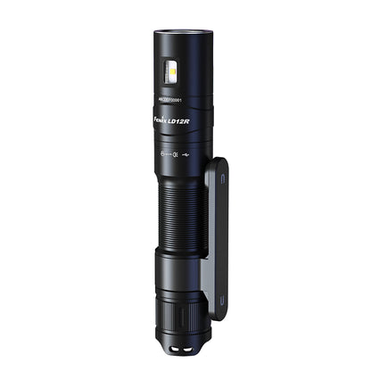 Fenix LD12R 600 Lumens Dual Light Source Rechargeable Torch -  With Magnetic Clip