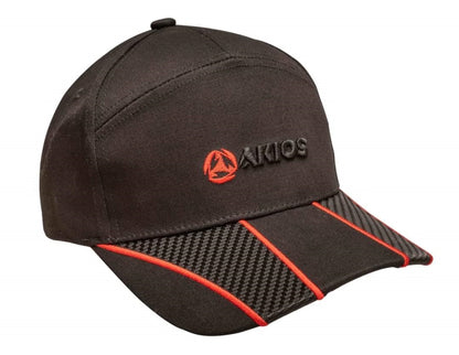 Akios Fishing Black Baseball Cap