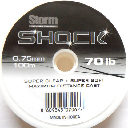 Seatech Sea Fishing Shock Leader Line 100m Spool