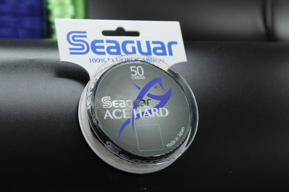 Seaguar Ace Hard Fluorocarbon Fishing Line 50m Spools