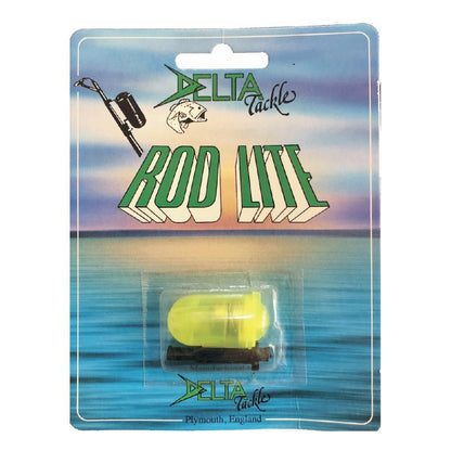 Delta Rod Lite Fishing Rod Tip Lights - Choice of Red Green Blue Yellow